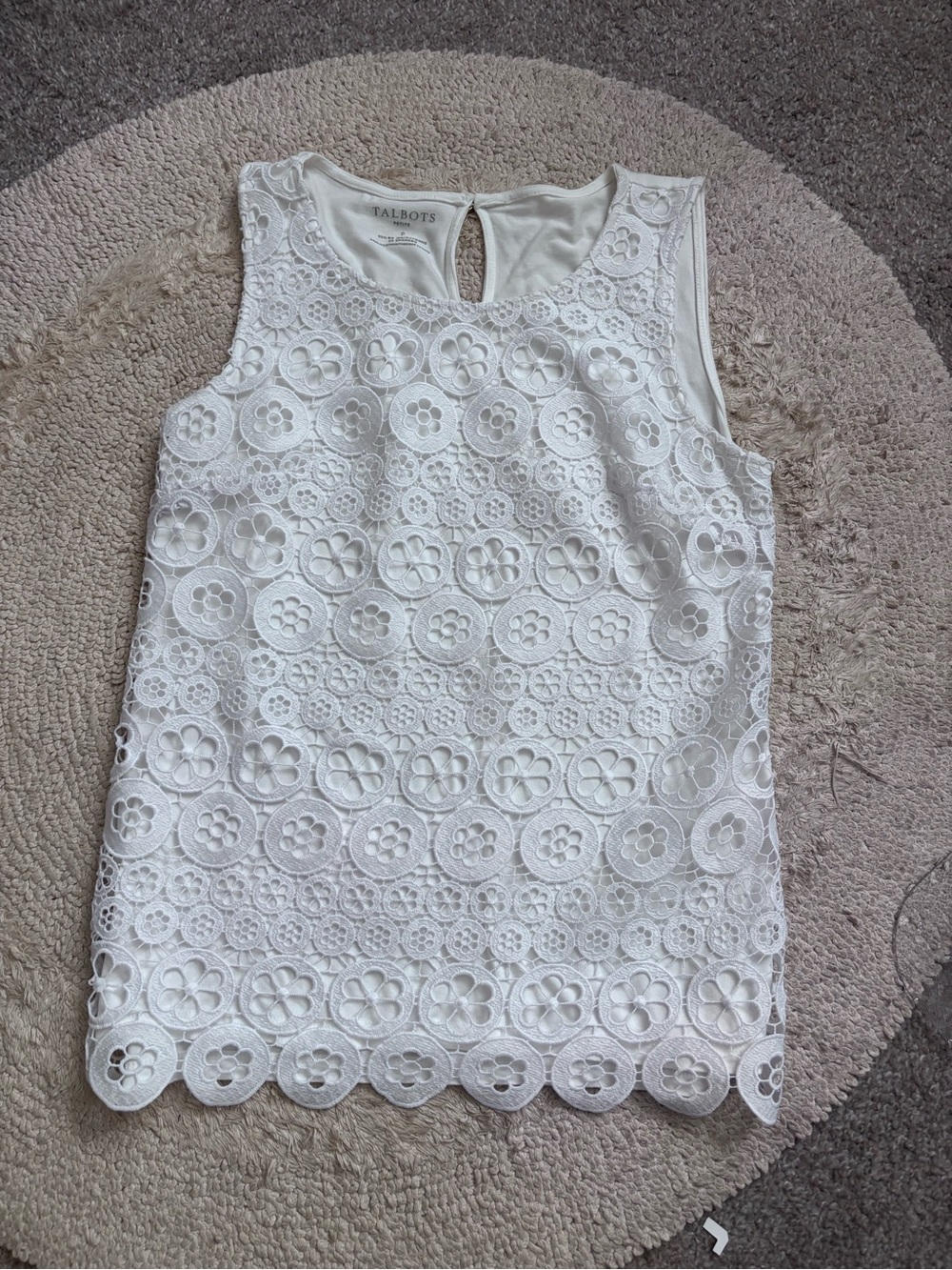 Lace tank